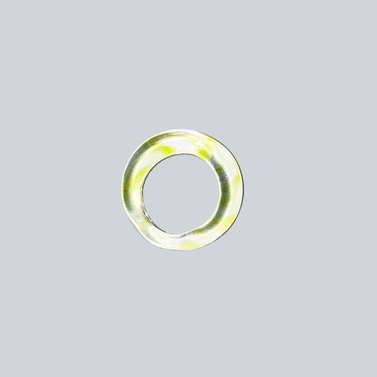 Meadow Spiral Glass Ring